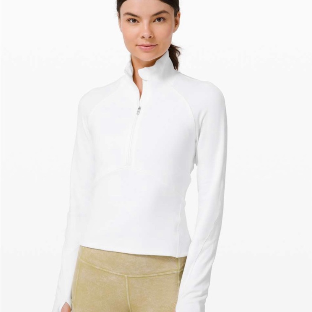 Lululemon Always Alert 1/2 Zip Sz 8